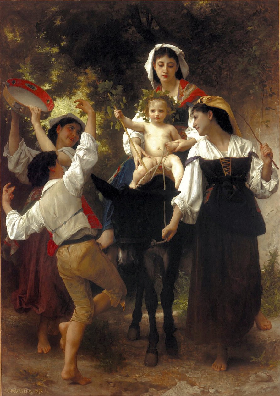 Return from the Harvest  av William Adolphe Bouguereau