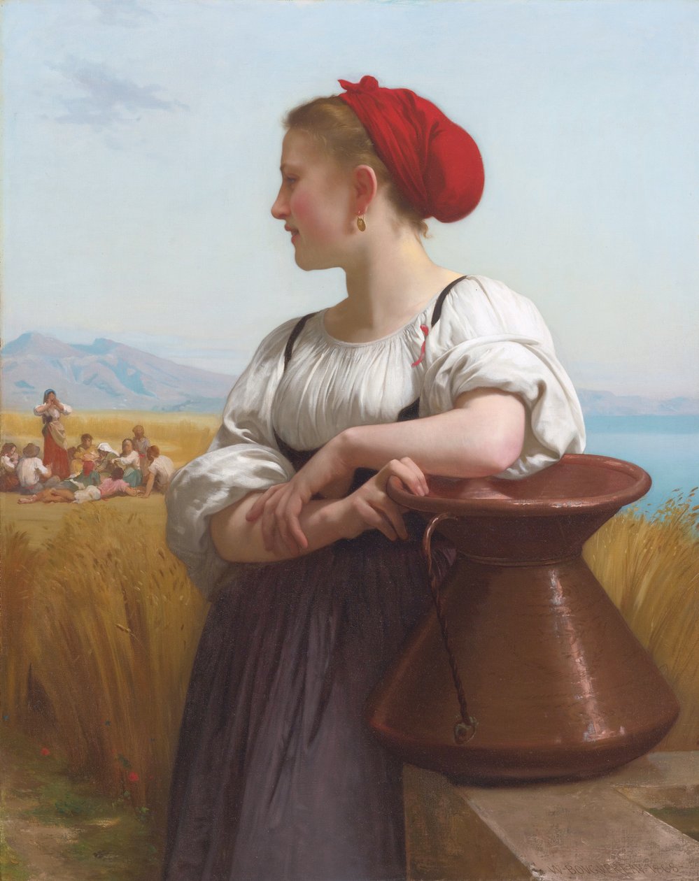 The Harvester av William Adolphe Bouguereau
