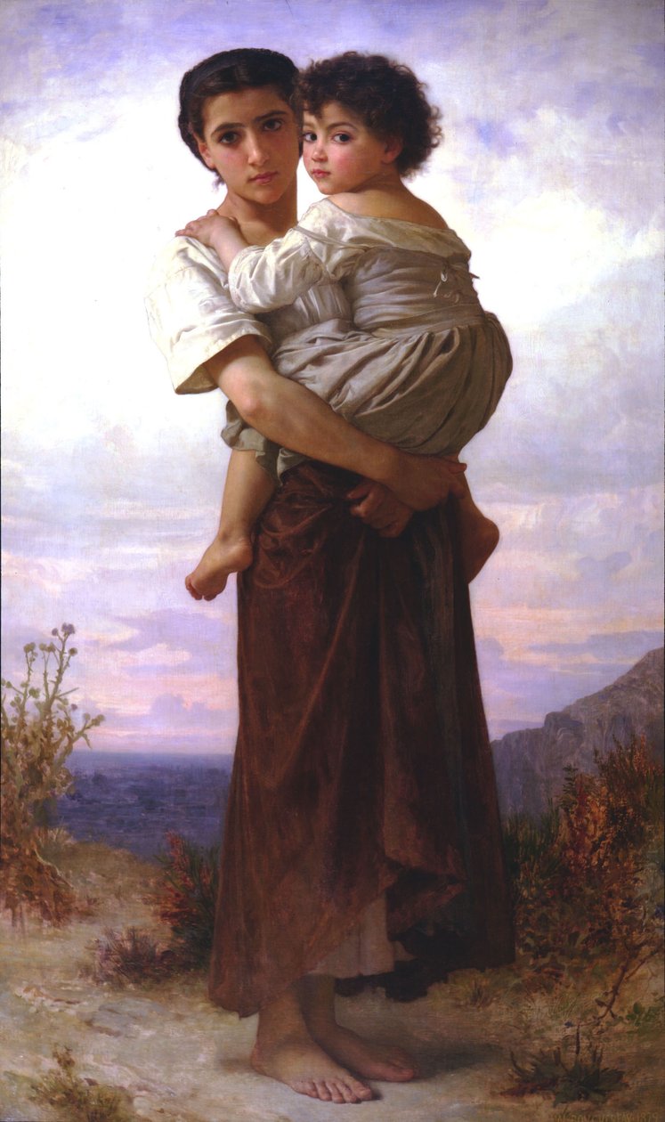 Young Gypsies  av William Adolphe Bouguereau