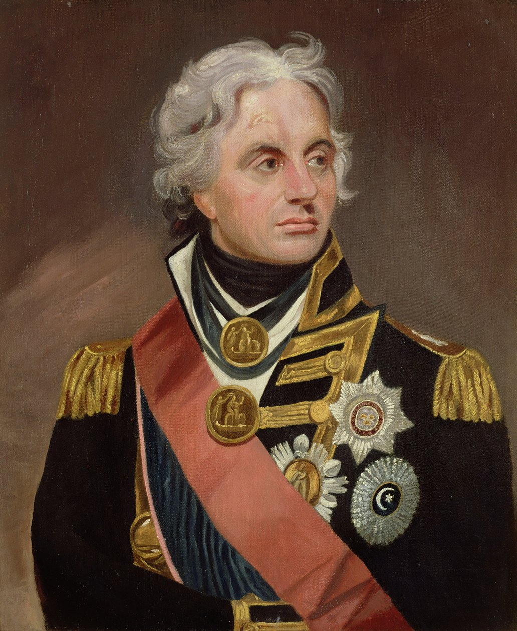 Lord Nelson (1758-1805) av William Beechey
