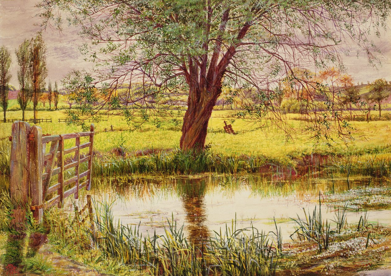 Vattenäng, 1865 av William Bell Scott