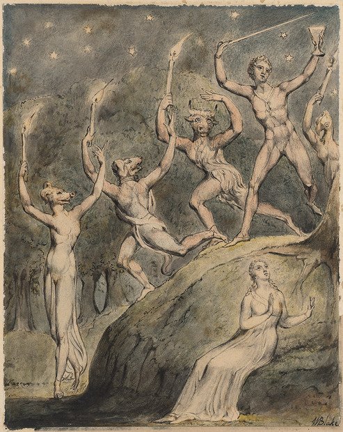  Miltons Comus av William Blake