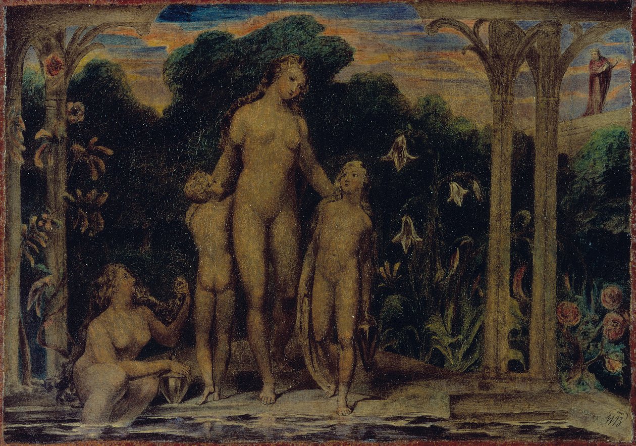 Bathsheba vid badet av William Blake