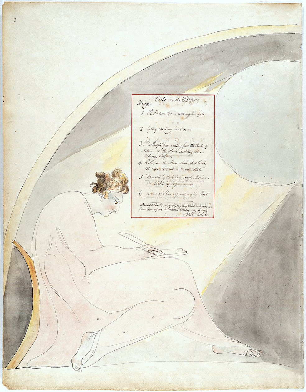 Grays Poems av William Blake