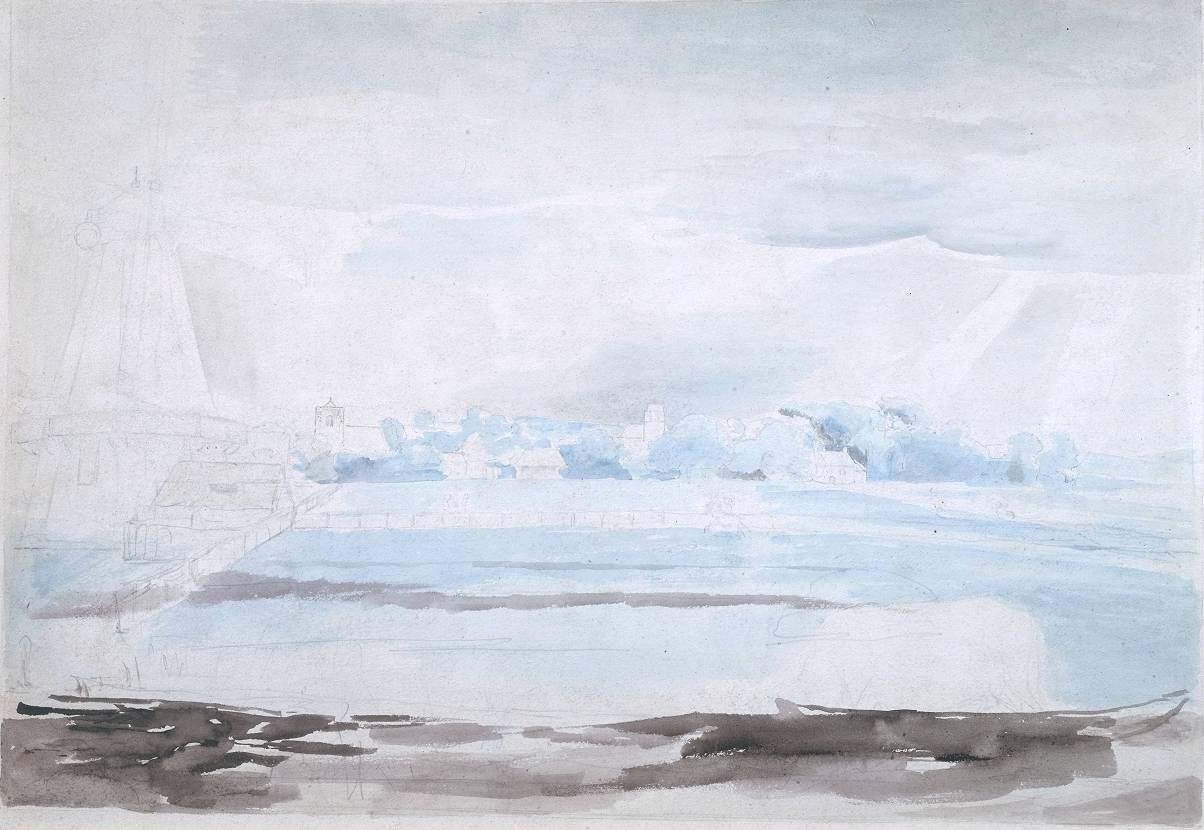 Landscape near Felpham av William Blake