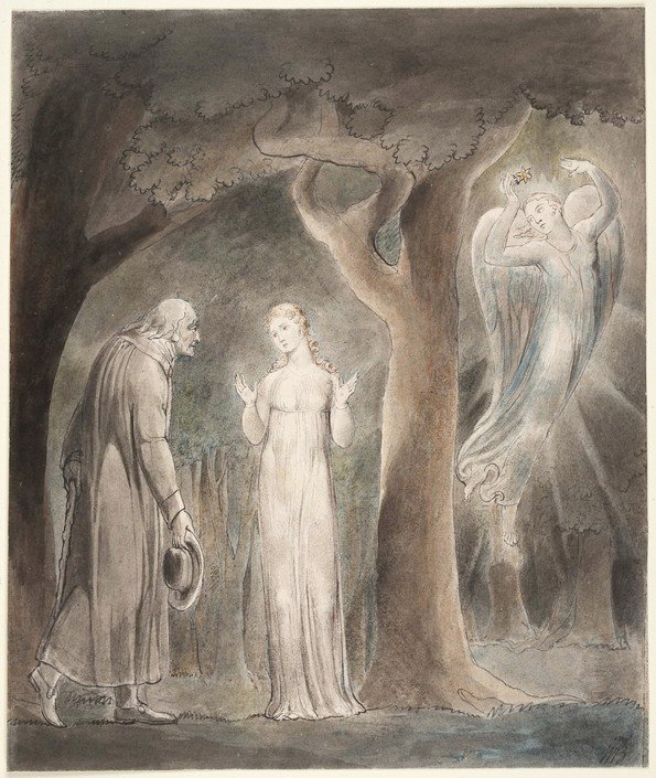 Miltons Comus av William Blake
