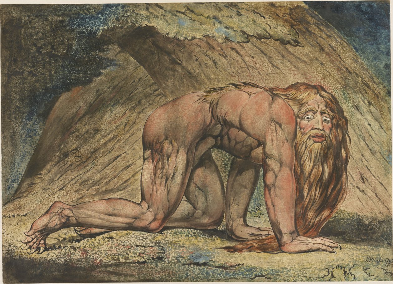 Nebuchadnezzar  av William Blake