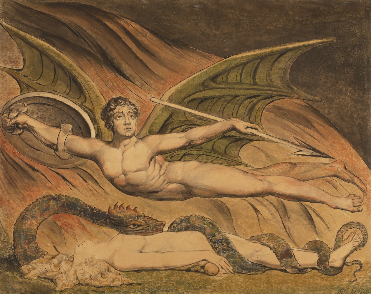 Satan Exulting over Eve av William Blake
