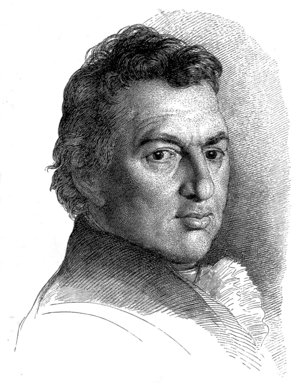Selfportrait av William Blake