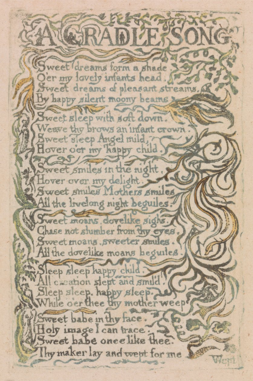 Songs of Innocence and of Experience, platta 26, av William Blake