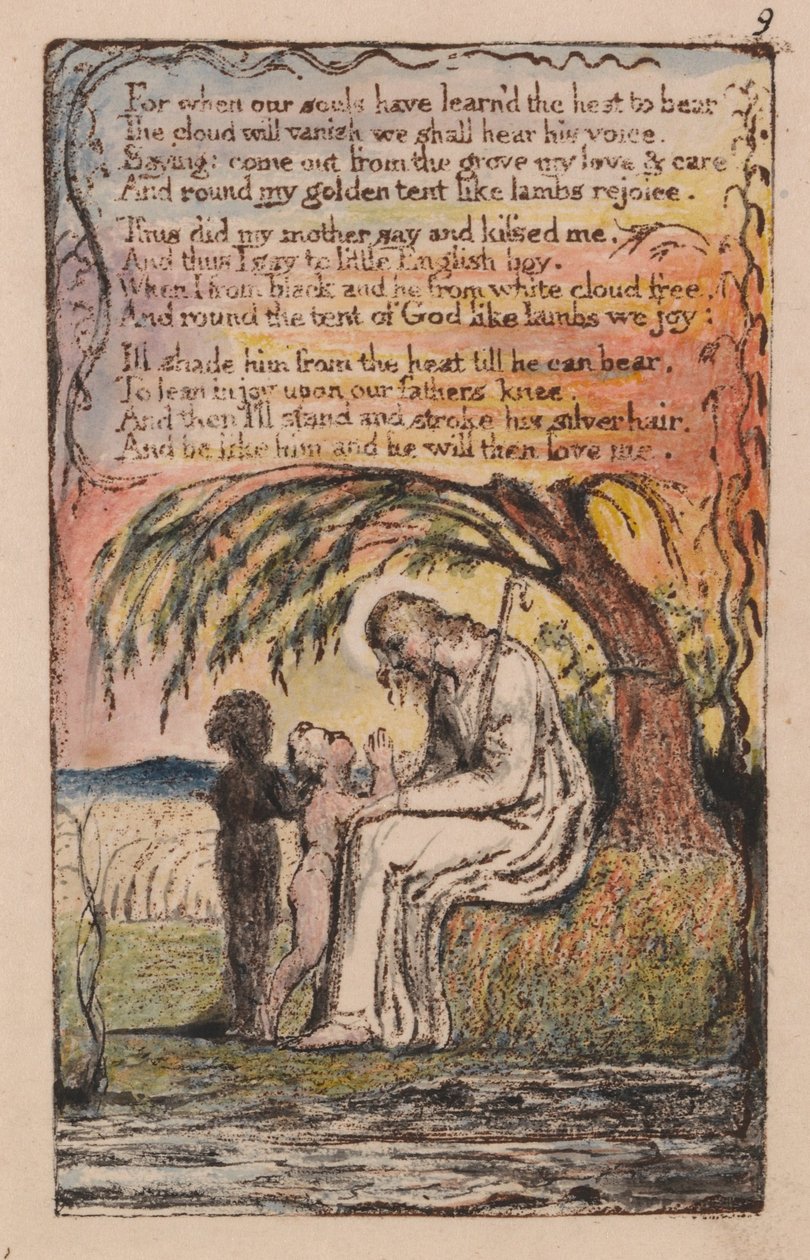 Songs of Innocence and of Experience, platta 9, av William Blake
