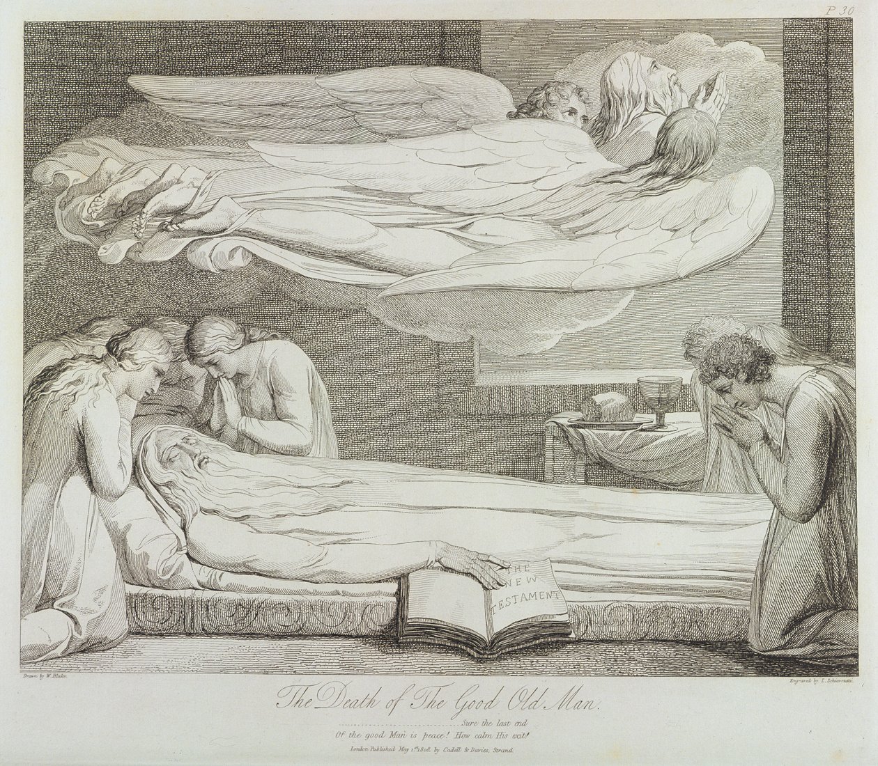 The Death of a Good Old Man, s.11, illustration från 