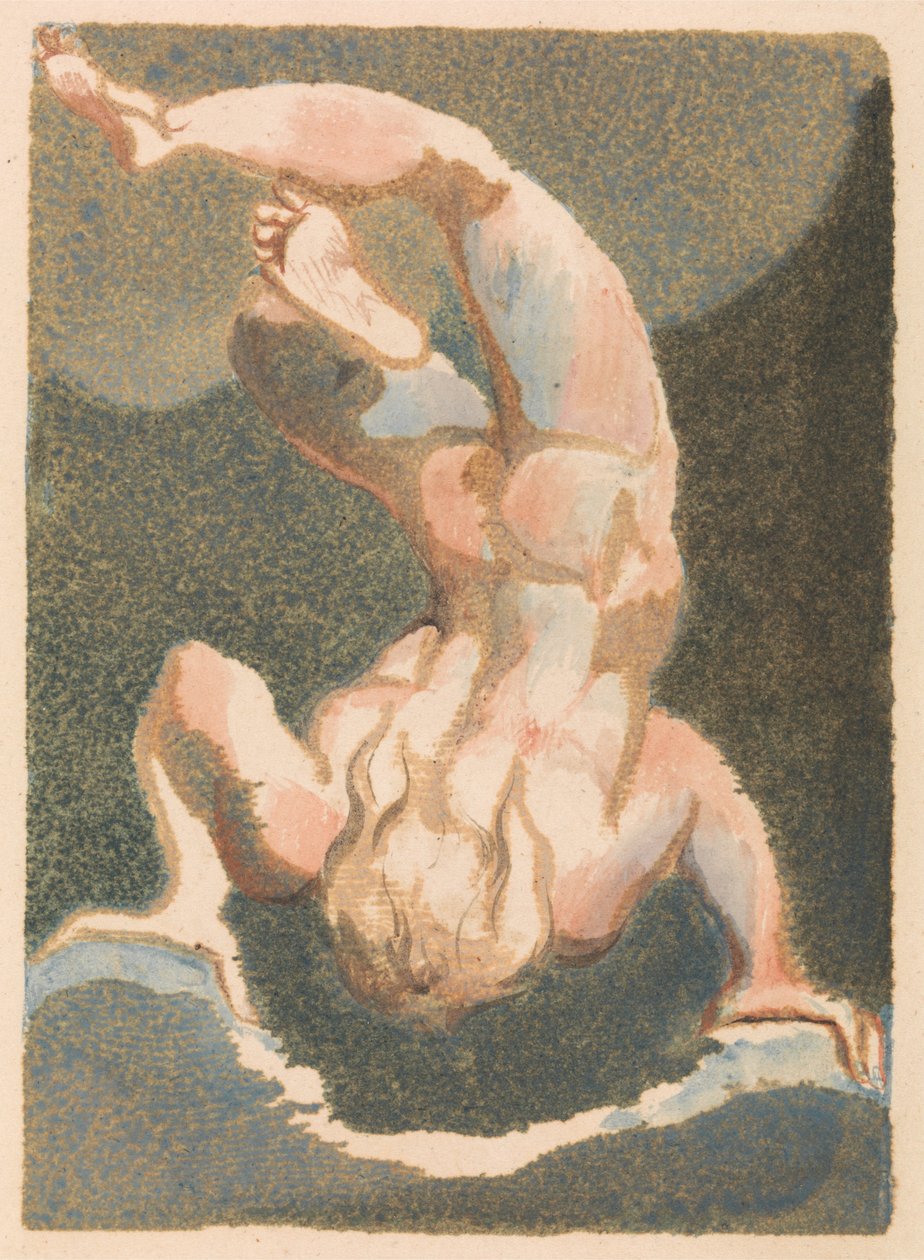 The First Book of Urizen, Plate 14 (Bentley 14) av William Blake