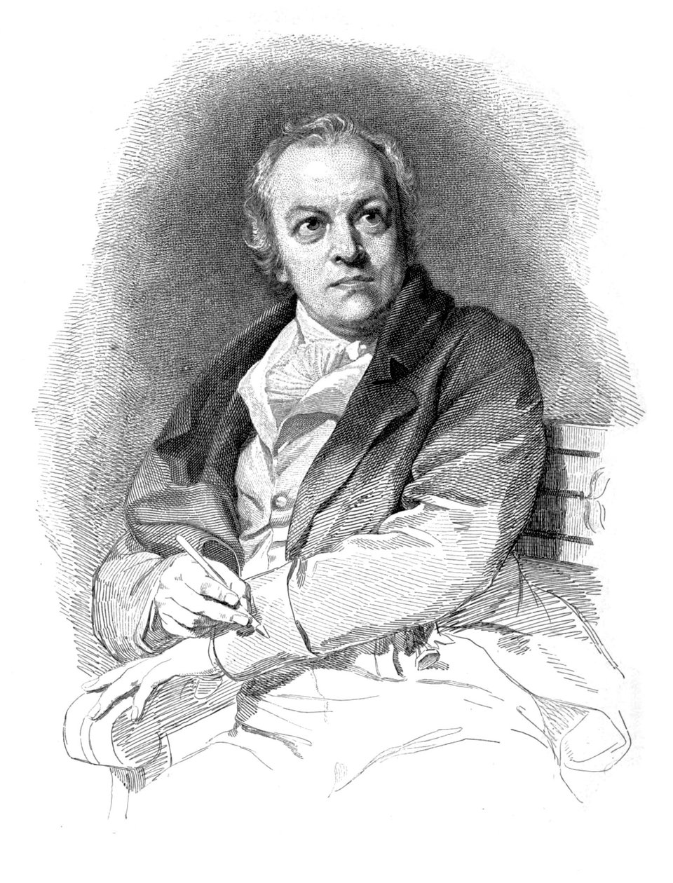 selfportrait av William Blake