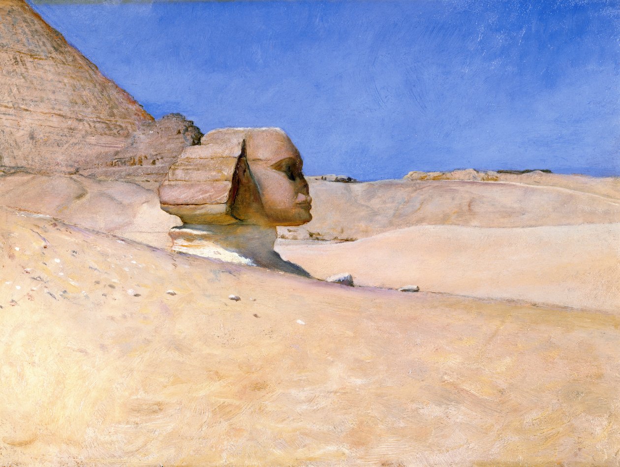 Sfinxen vid middagstid på sommaren, c.1885 av William Blake Richmond