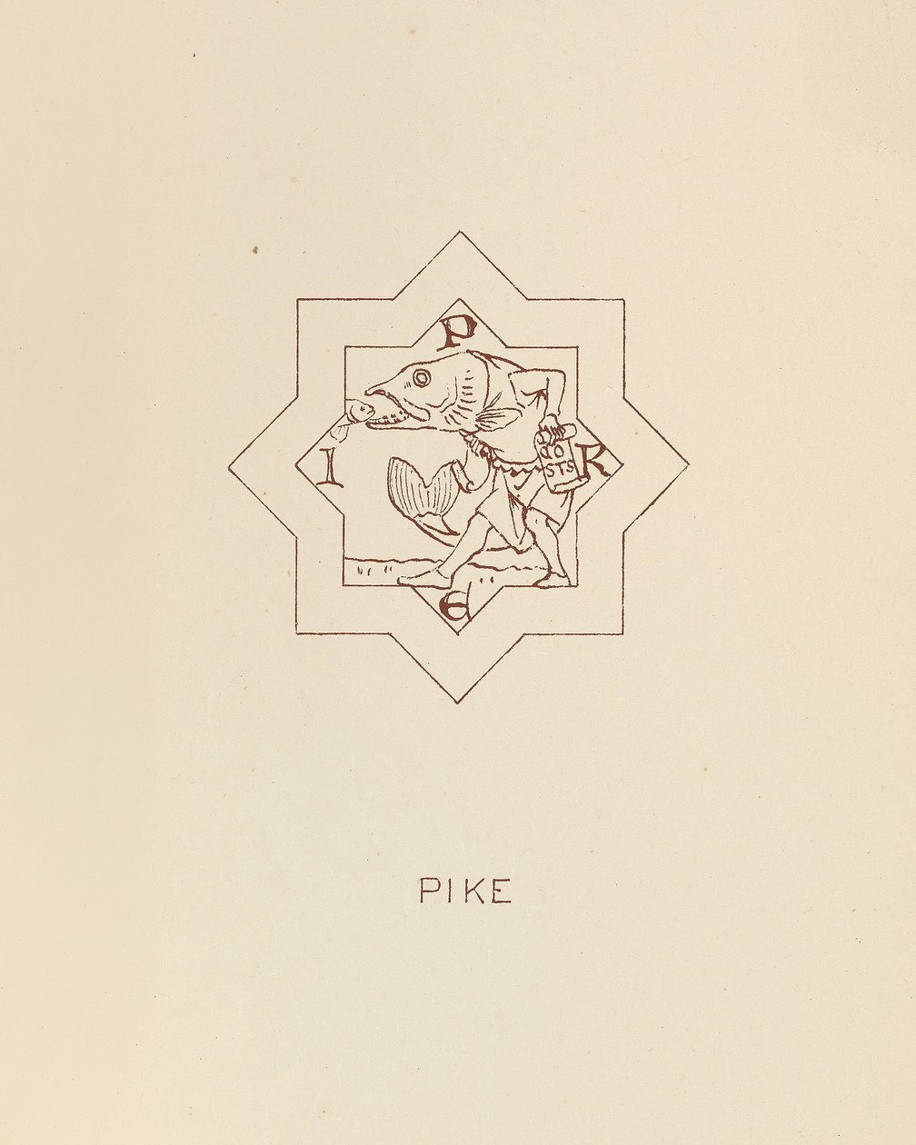 Pike, 1878 av William Burges