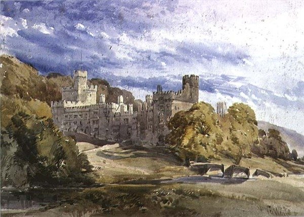 Arundels slott av William Callow