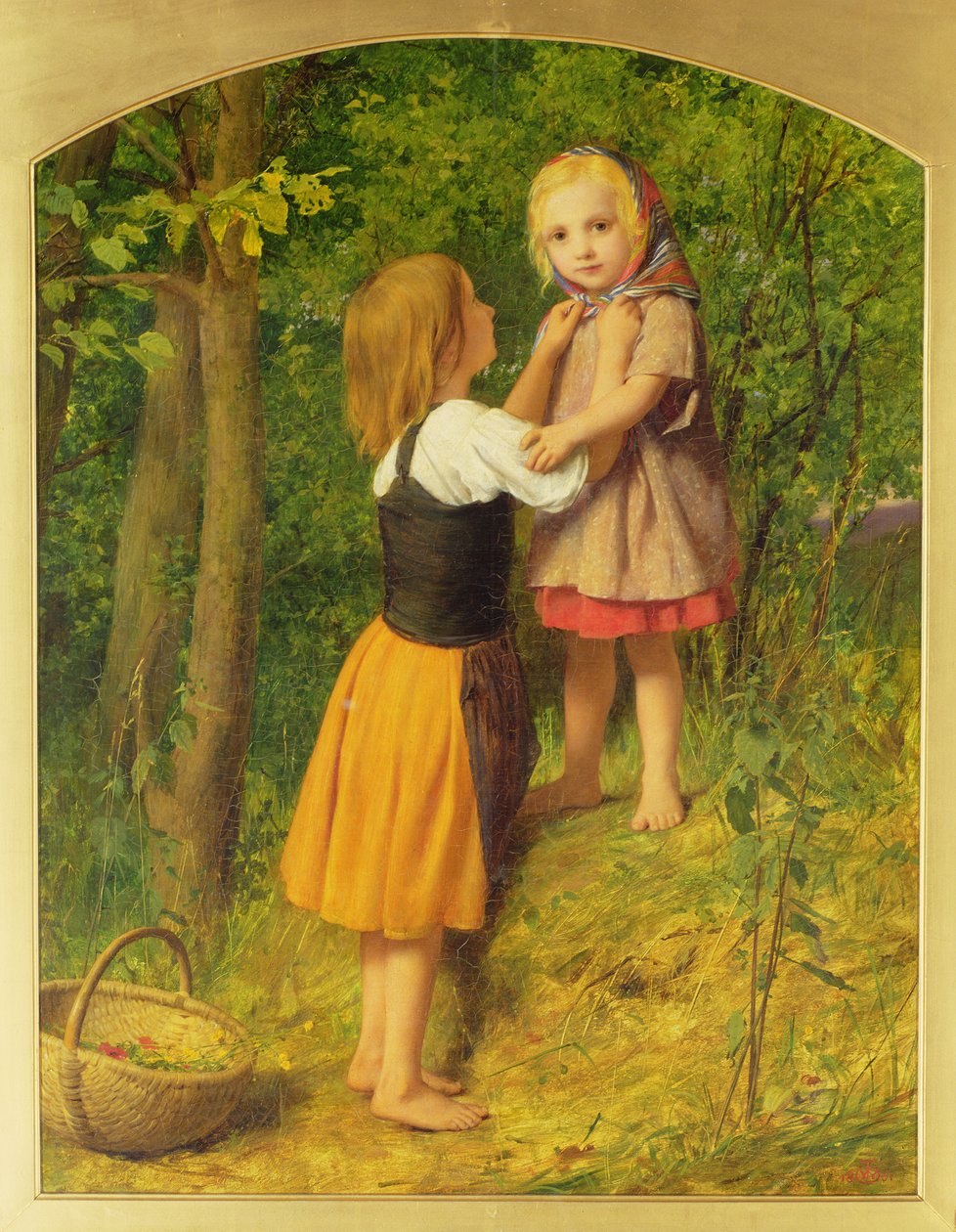 Babes in the Wood av William Dobson