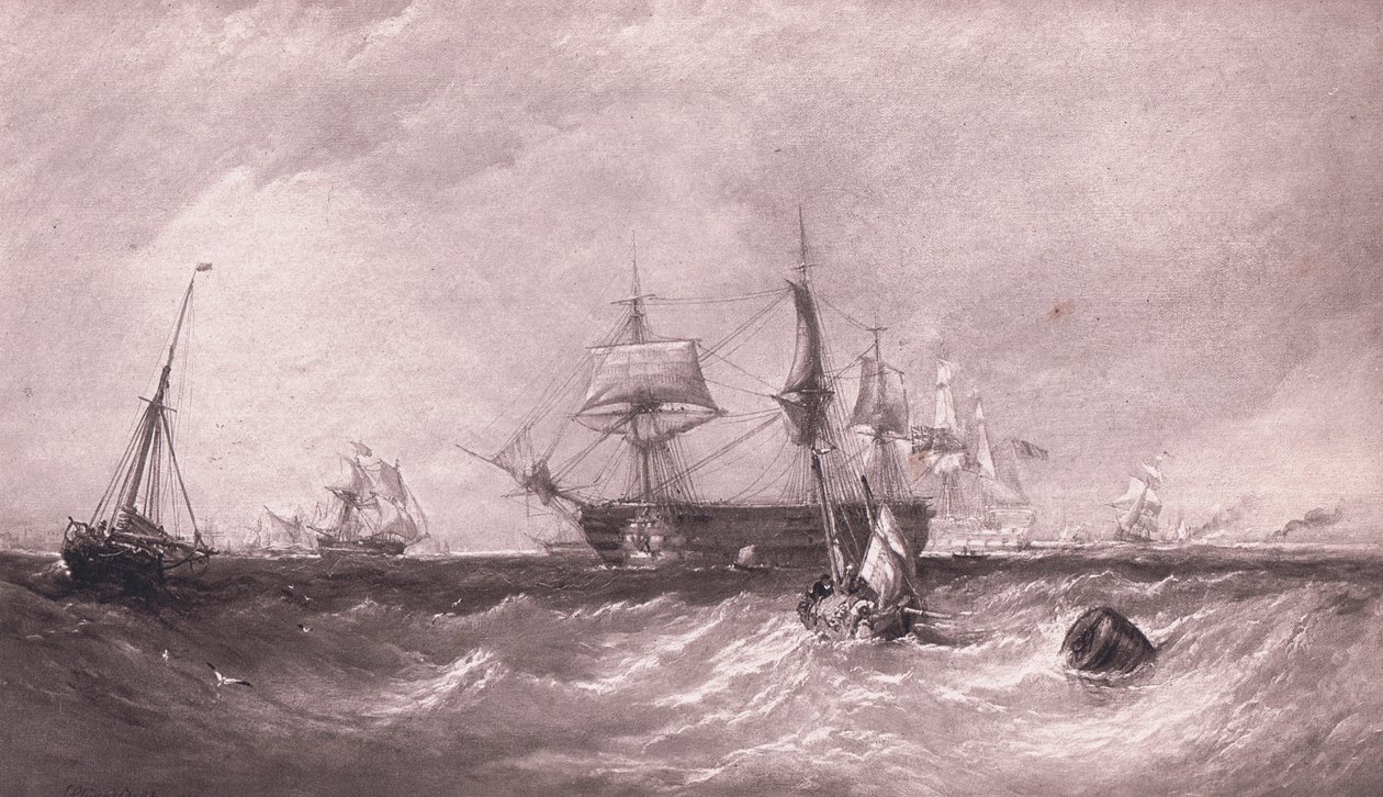 Krigsmän i Portsmouth av Clarkson Frederick Stanfield