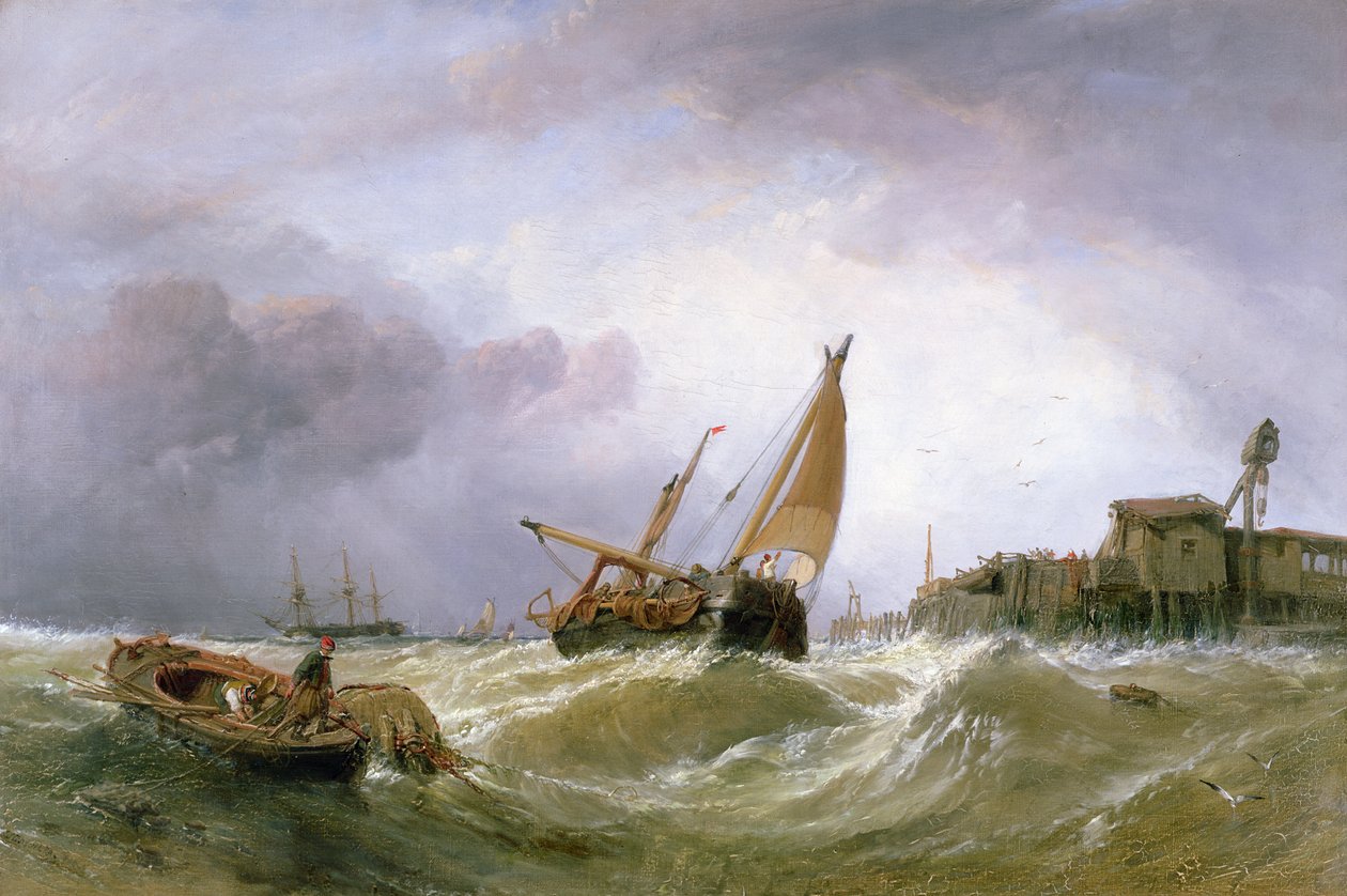 floden Texel av Clarkson Frederick Stanfield