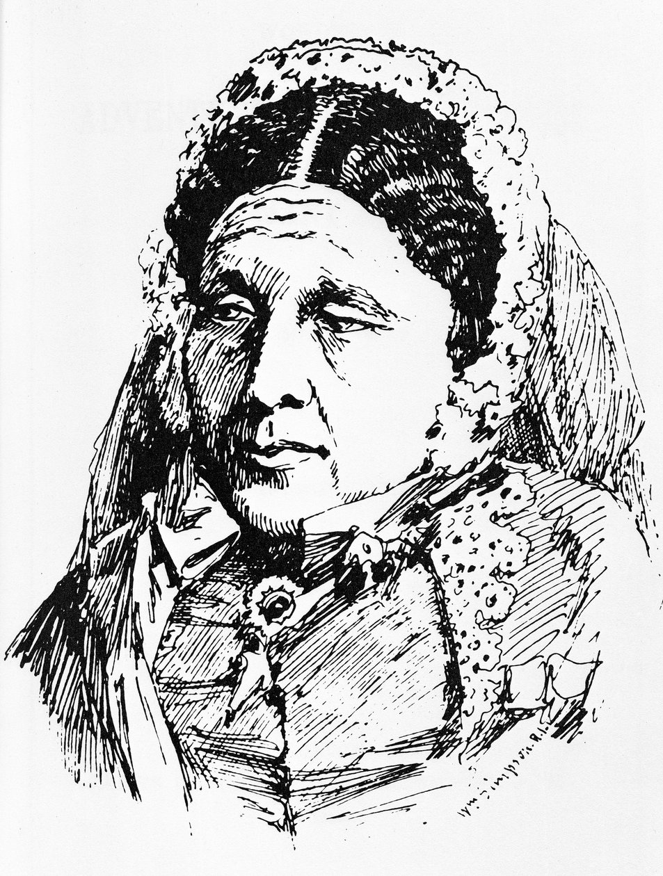 Porträtt av Mary Seacole (1805-81) av William Crimea Simpson
