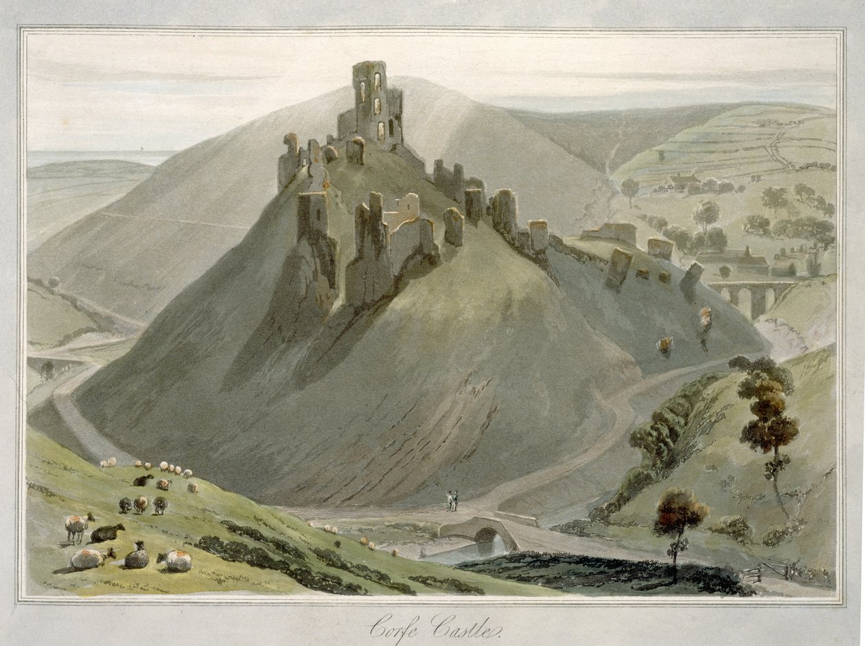 Corfe Castle, från 