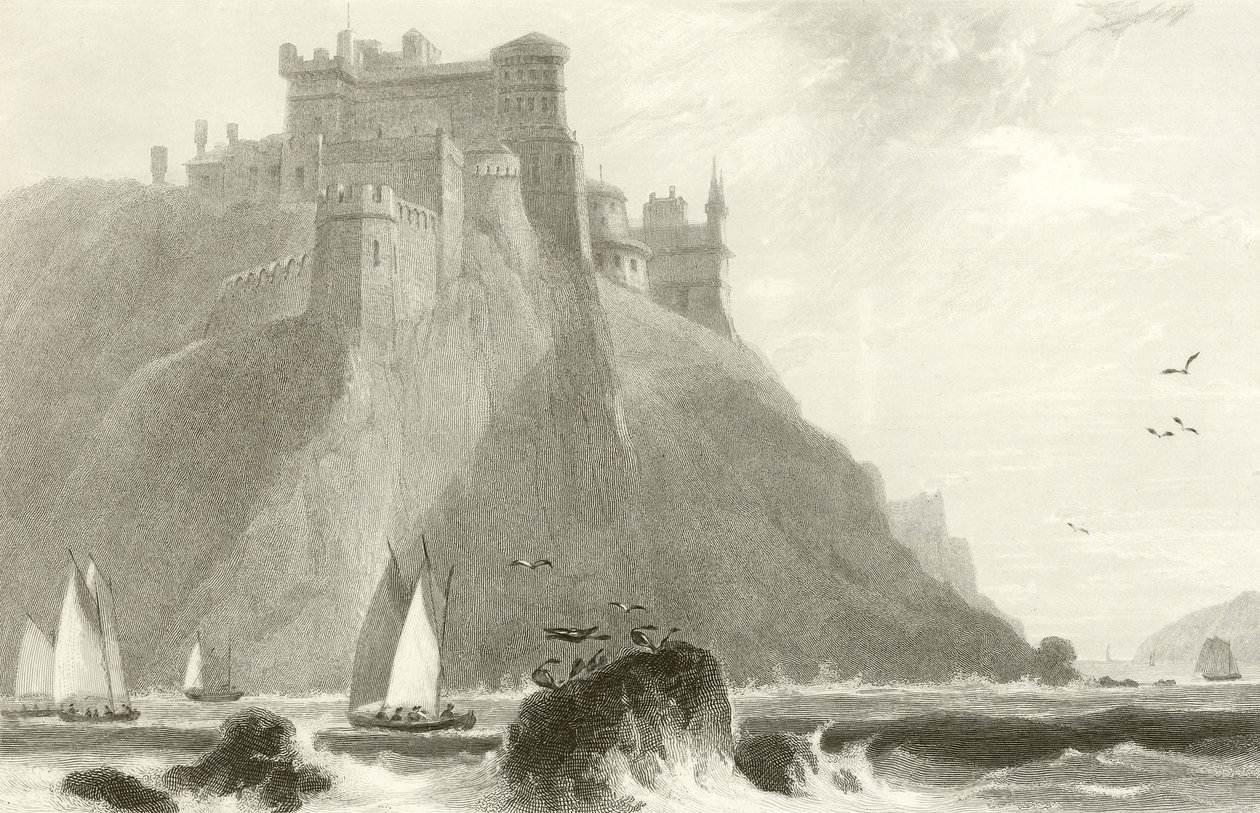 Culzean Castle, Ayrshire, Skottland av William Daniell