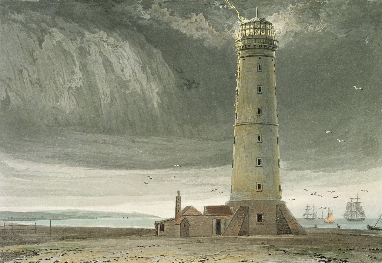 Dungeness Lighthouse, från 