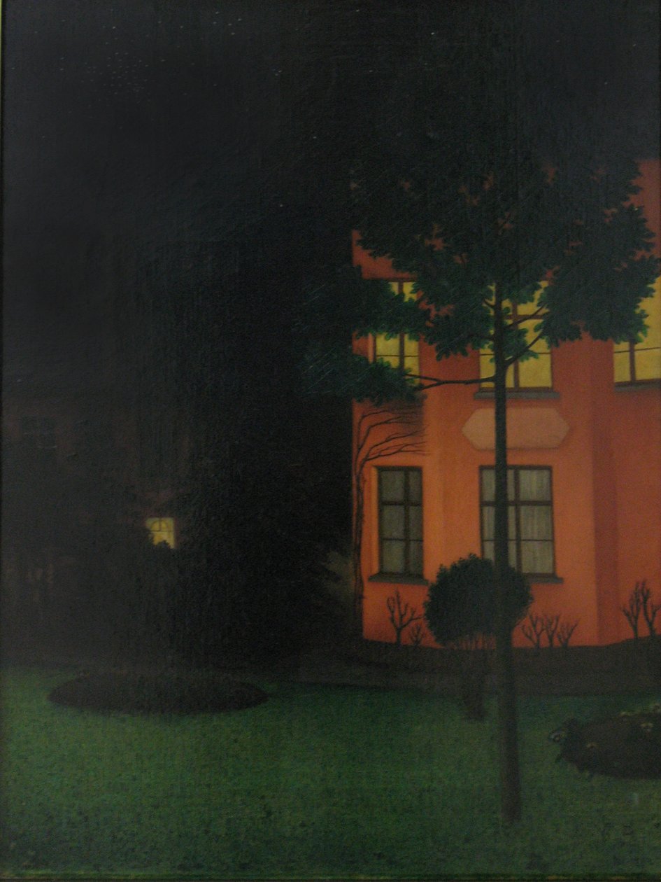 Det blinda huset av William Degouve de Nuncques