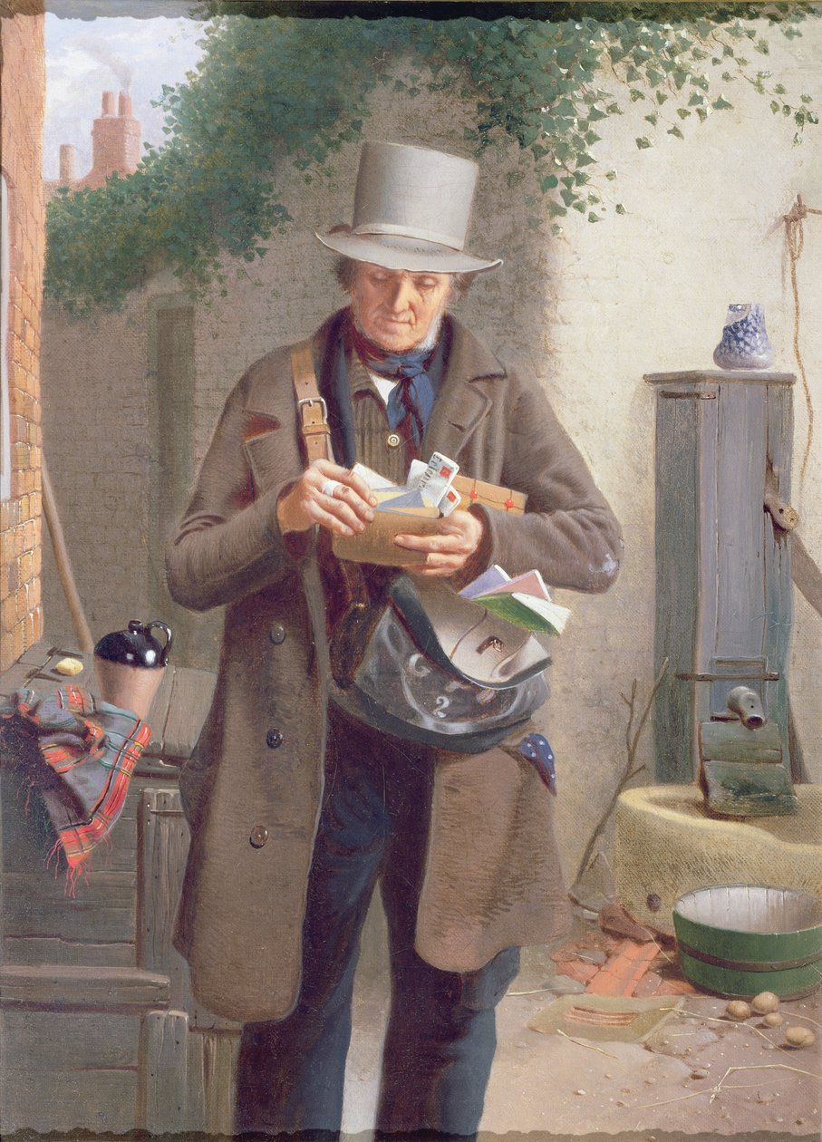 Postmannen i byn av William Edward Millner