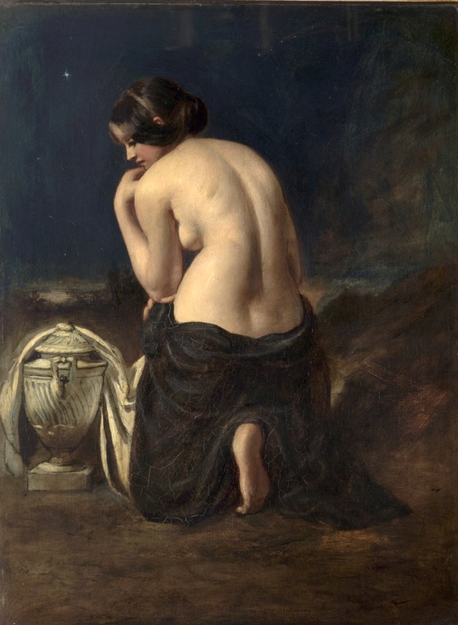 Den sörjande, 1842 av William Etty