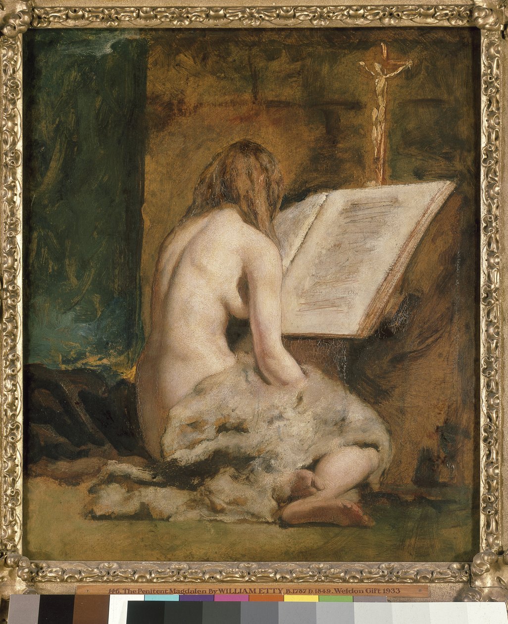 Den ångerfulla Magdalen av William Etty