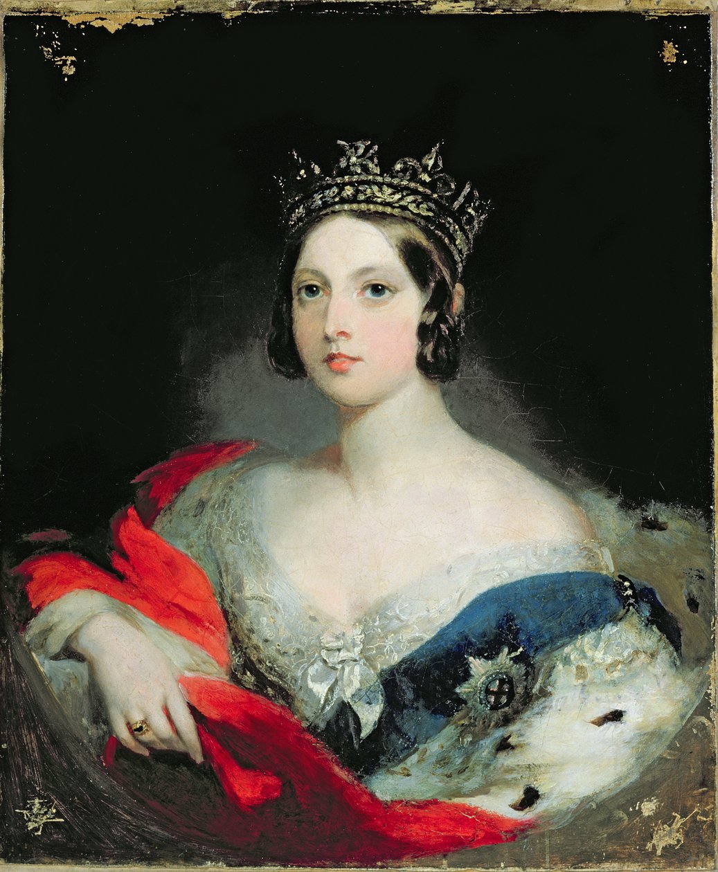Drottning Victoria, 1843 av William Fowler