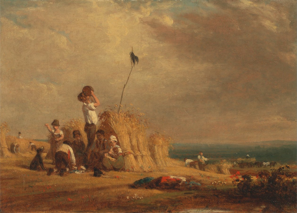 Mid-Day Rest, Harvest av William Frederick Witherington