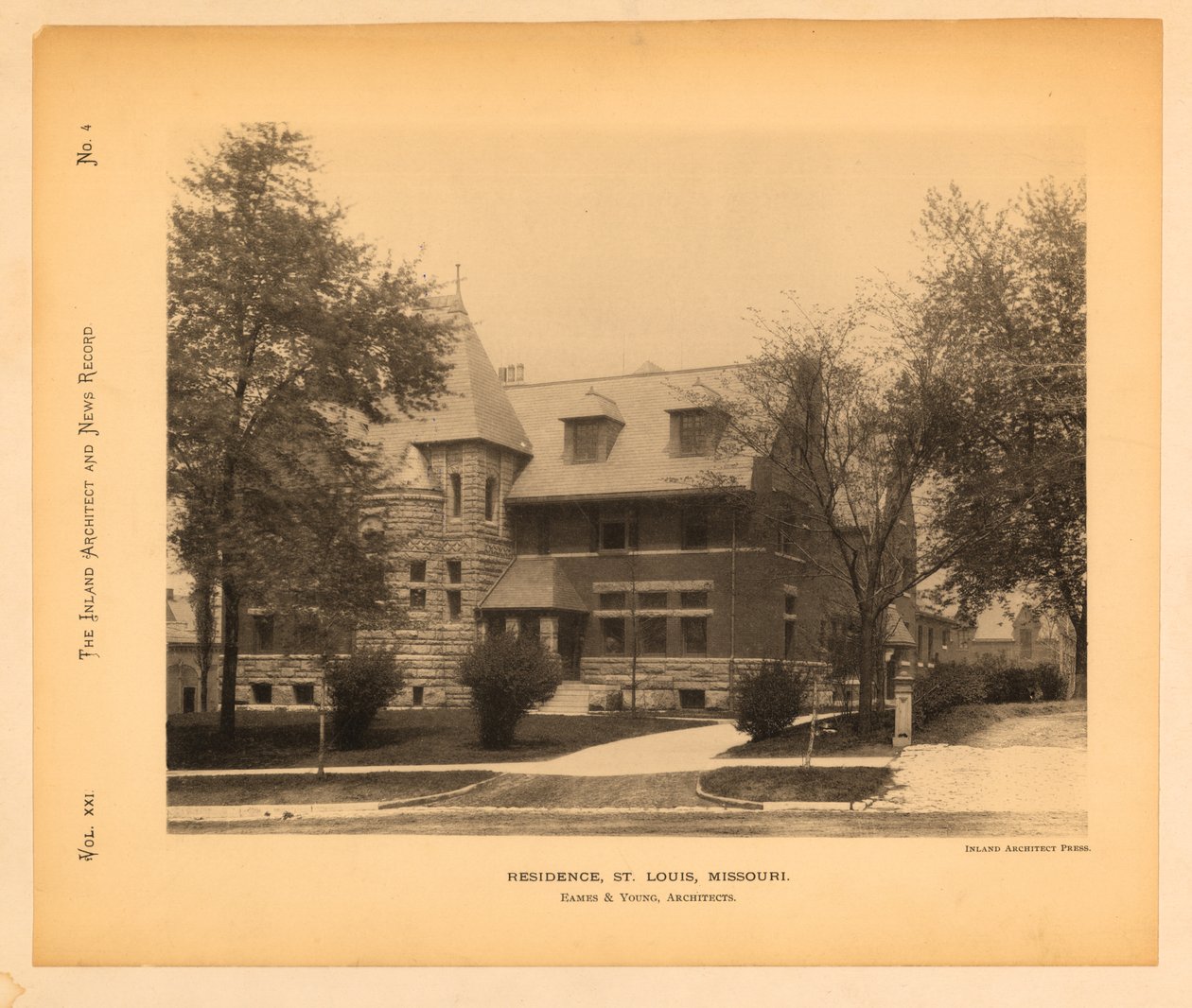 McClure, Charles D. residence av William G. Swekosky