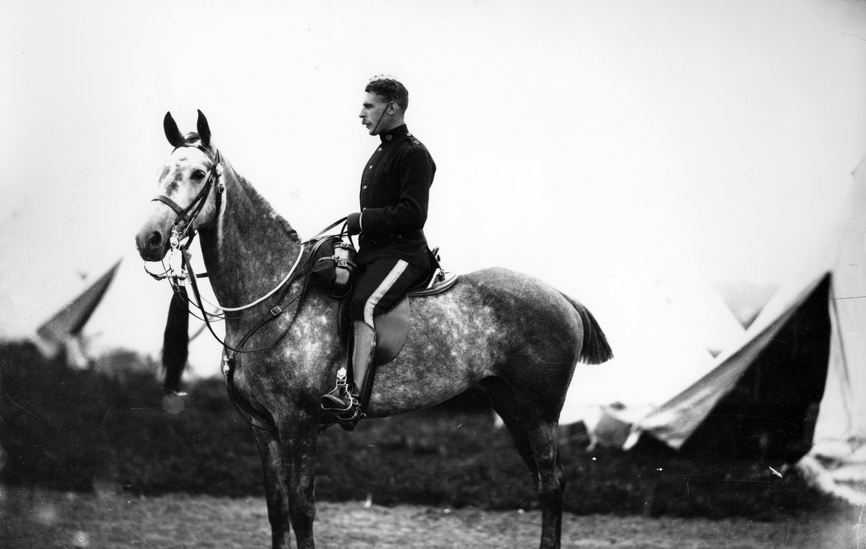 Officer i Scots Greys, ca 1890-talet av William Gregory