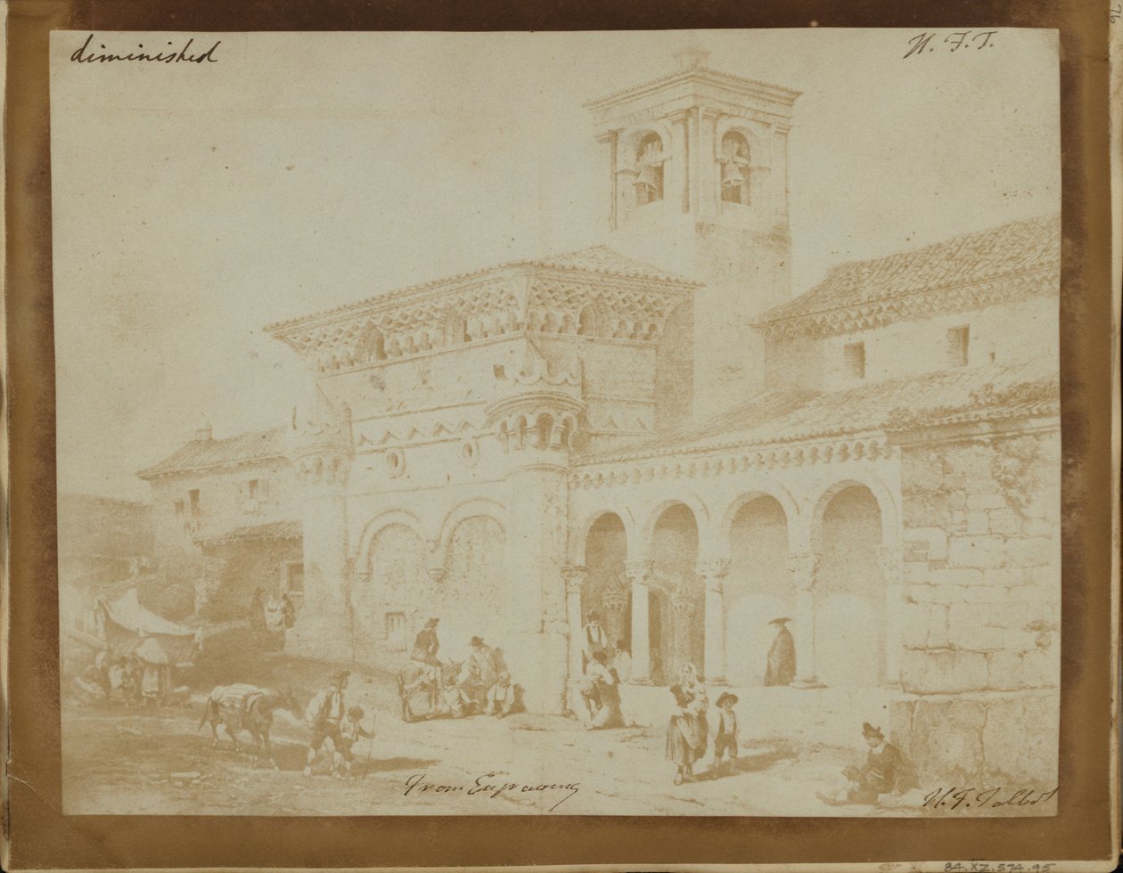 (Diminished Copy of an Engraving of a Moorish Church) av William Henry Fox Talbot
