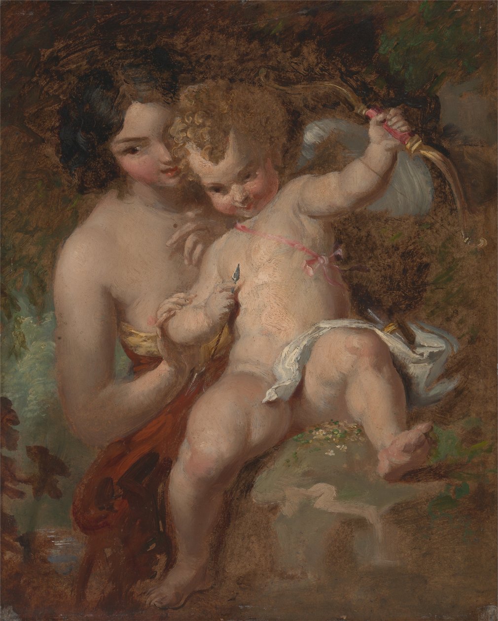 Amor beväpnad av William Hilton