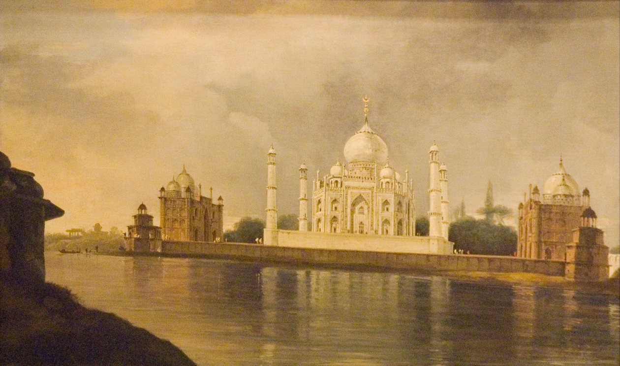 Taj Mahal av William Hodges