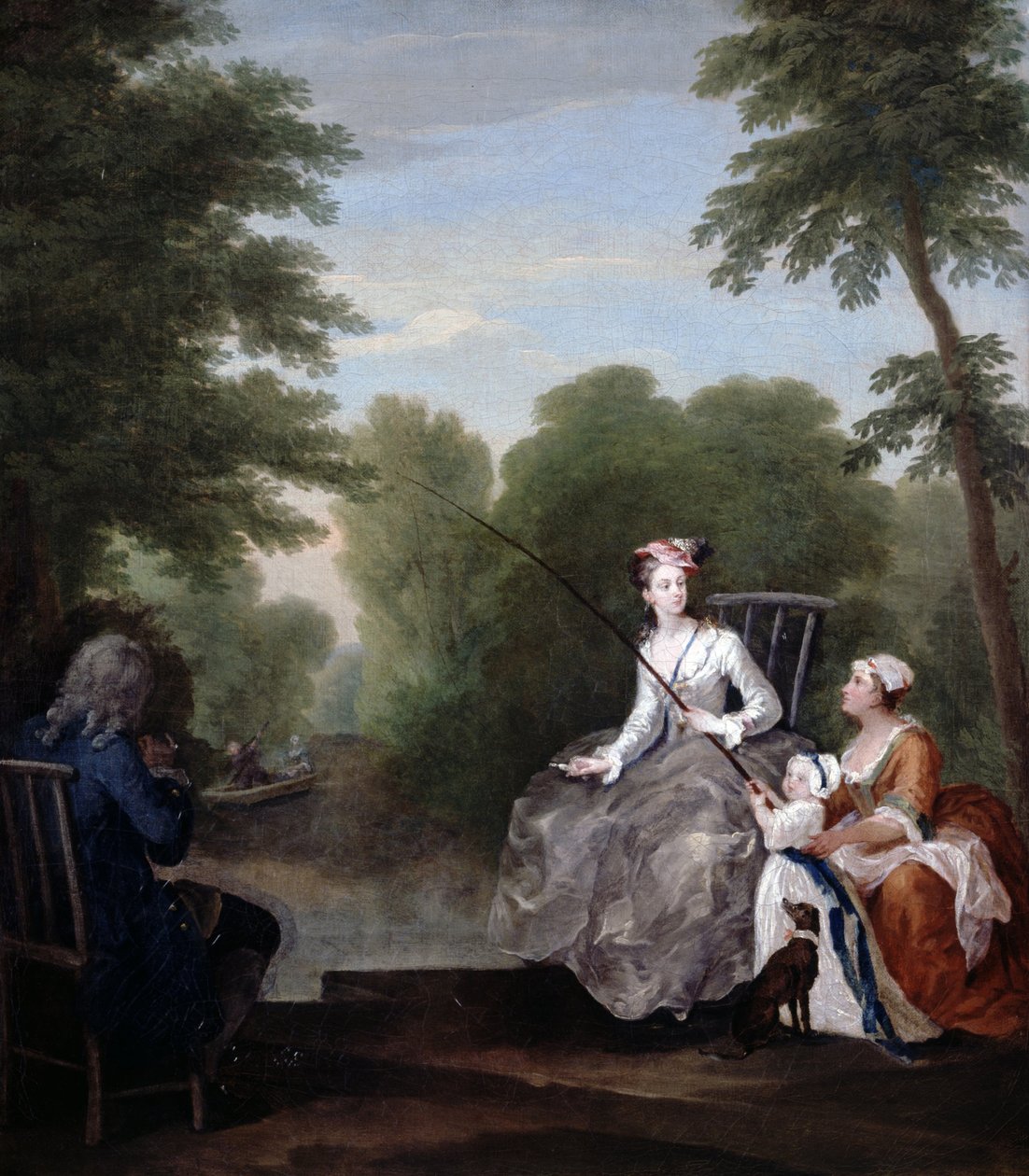 Ett fiskefest av William Hogarth