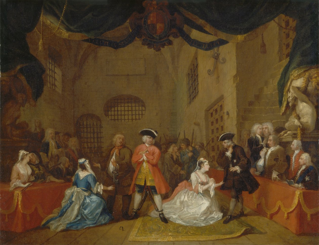 Beggars Opera av William Hogarth
