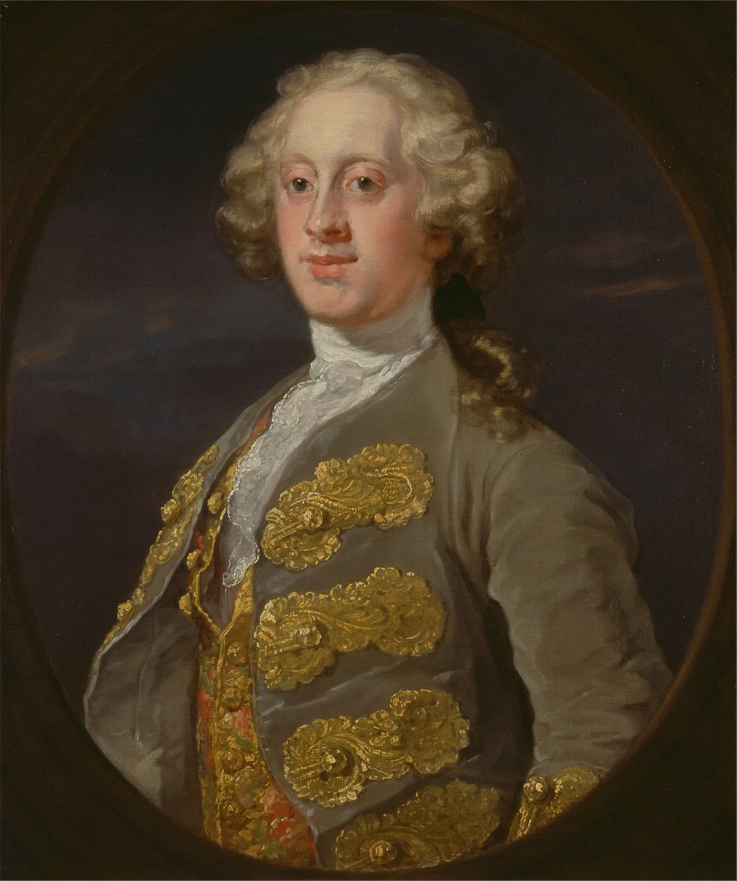 William Cavendish, markist av Hartington, senare 4: e hertigen av Devonshire av William Hogarth
