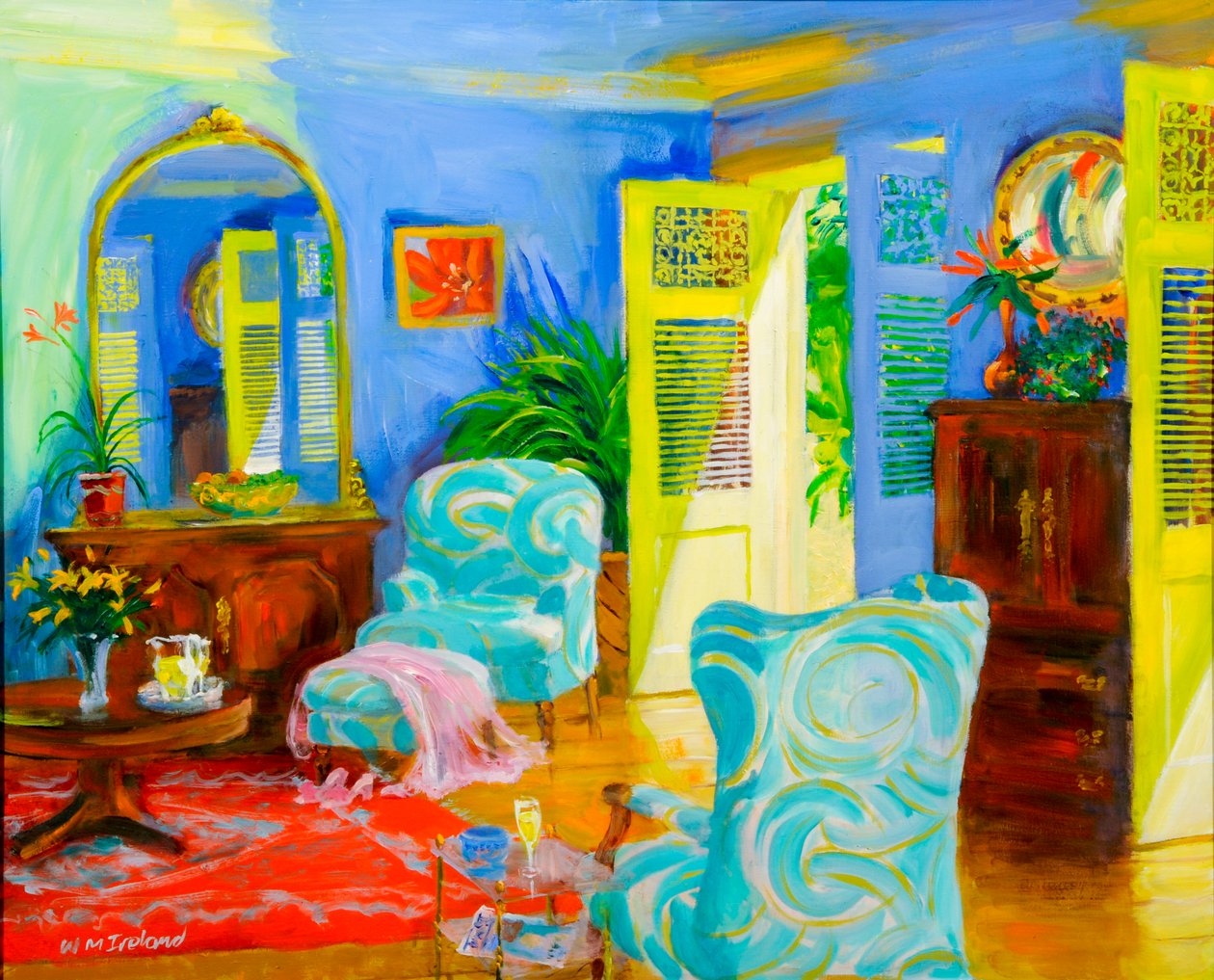 Blå rummet, 20078 av William Ireland
