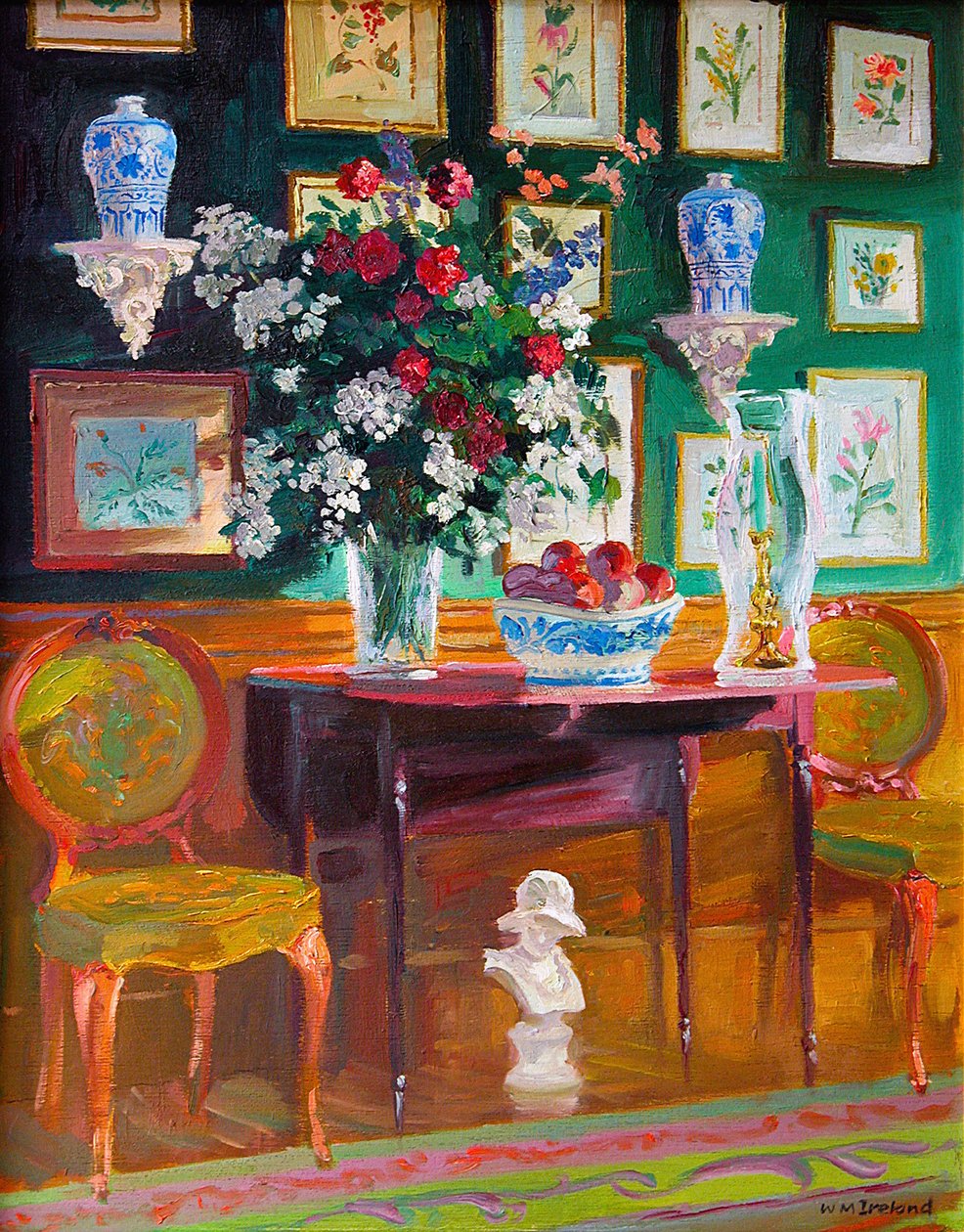 Gröna stolar, 2003 av William Ireland