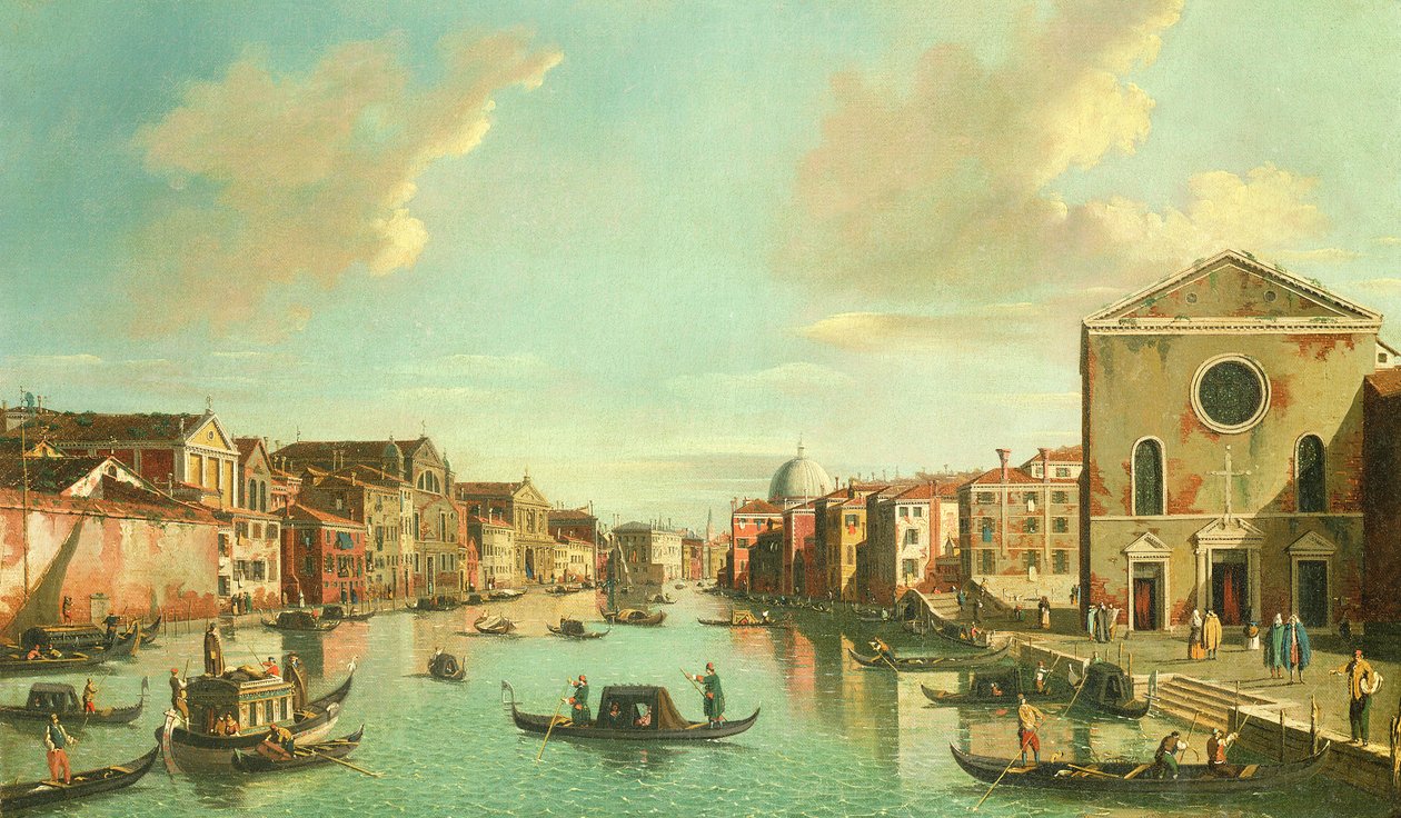 Canal Grande, Venedig, 1700-talet av William James