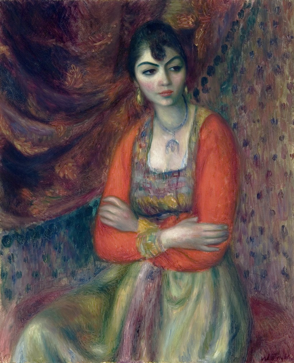 Armenisk flicka, 1916 av William James Glackens