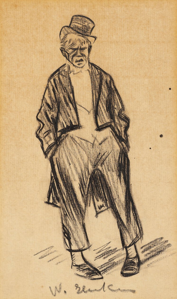 Pigeon-Toed Man av William James Glackens