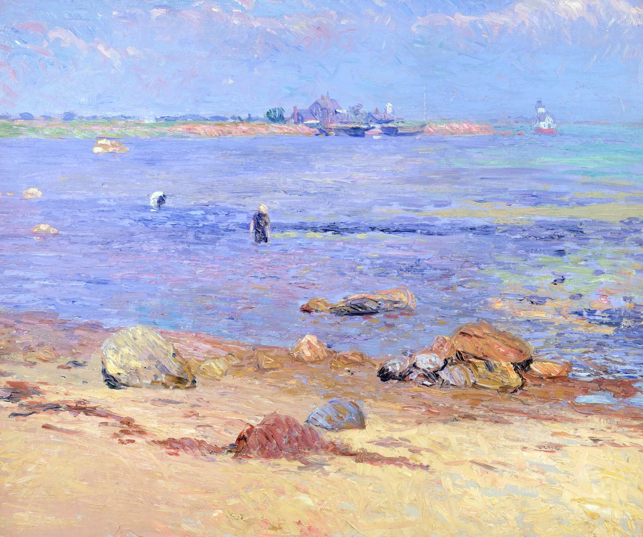 Treading Clams, Wickford av William James Glackens