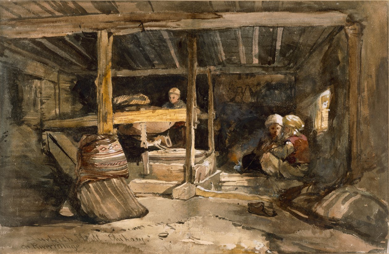 En turkisk kvarn, Chikaey av William James Muller