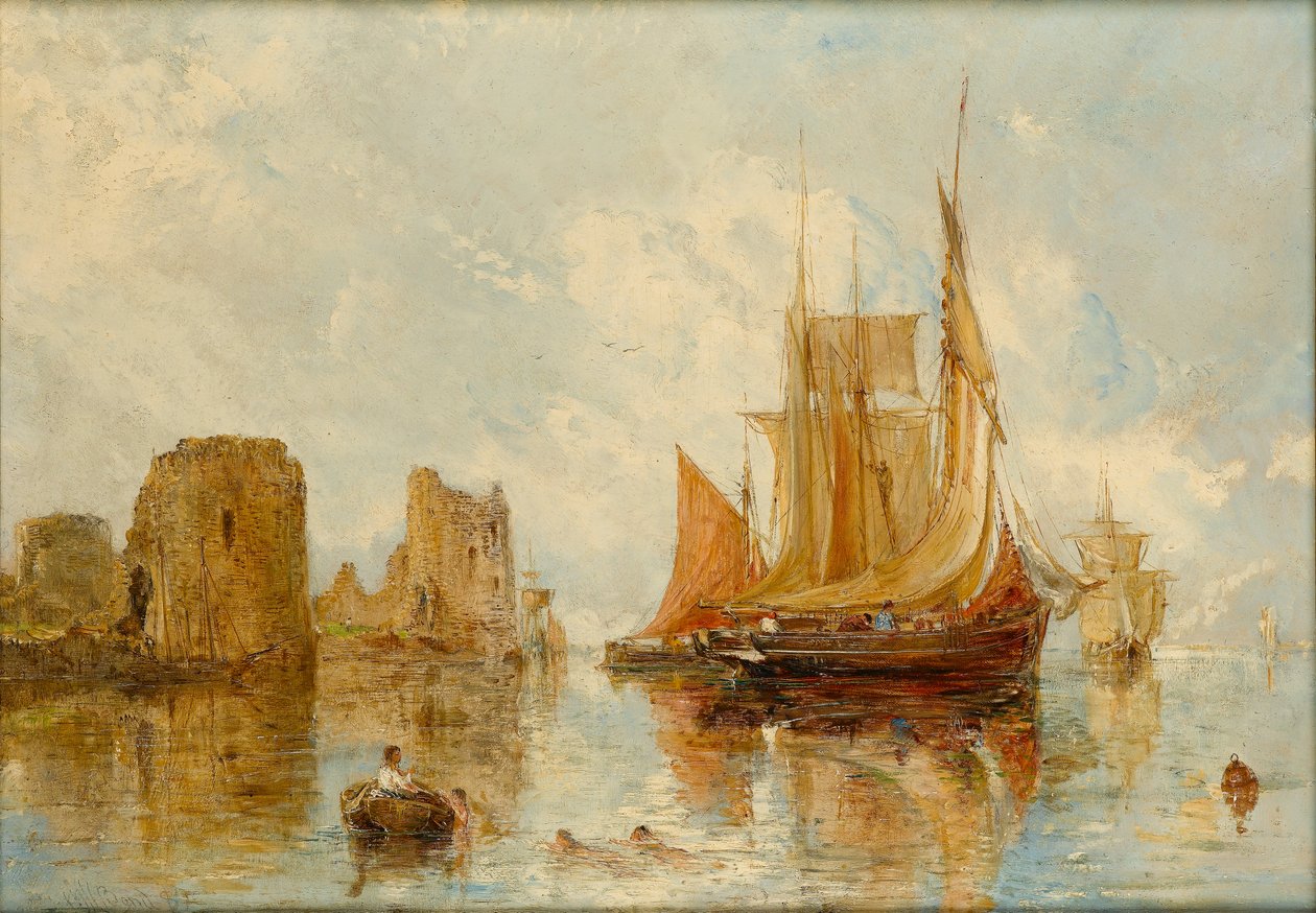 Flintslottet, 1887 av William Joseph J.C. Bond